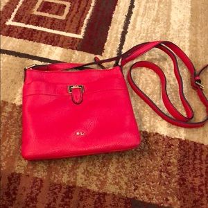 Ralph Lauren Red Crossbody Purse